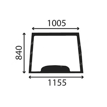Стекло переднее Fiat M100, M115, M135, M160 1061 фото