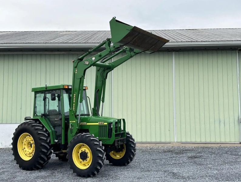 Скло бічне John Deere серія 5300, 5310, 5400, 5410, 5500, 5510, ER047311 2221312 фото