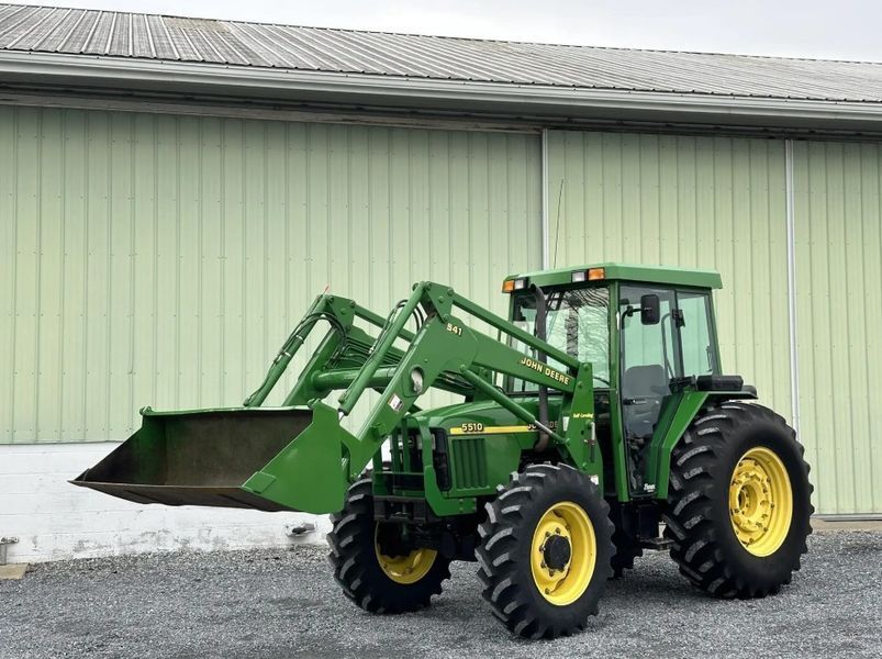 Скло бічне John Deere серія 5300, 5310, 5400, 5410, 5500, 5510, ER047311 2221312 фото