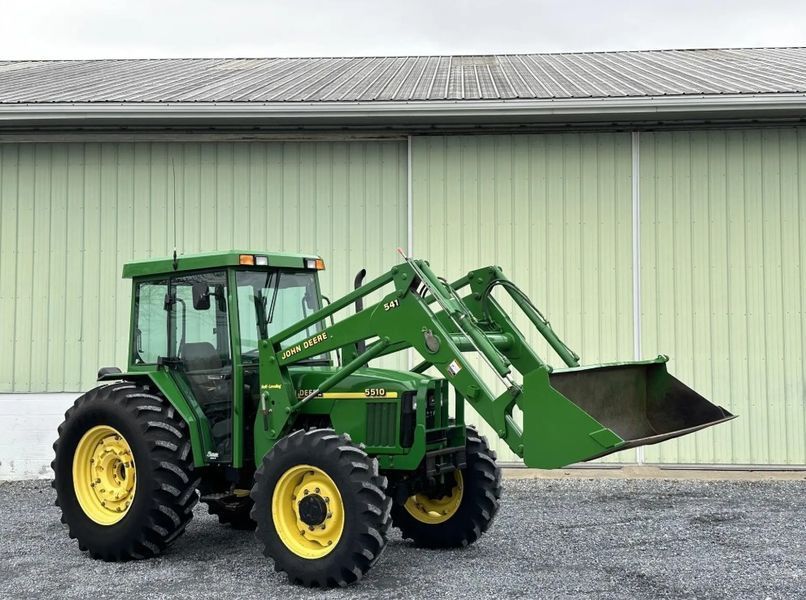Скло бічне John Deere серія 5300, 5310, 5400, 5410, 5500, 5510, ER047311 2221312 фото
