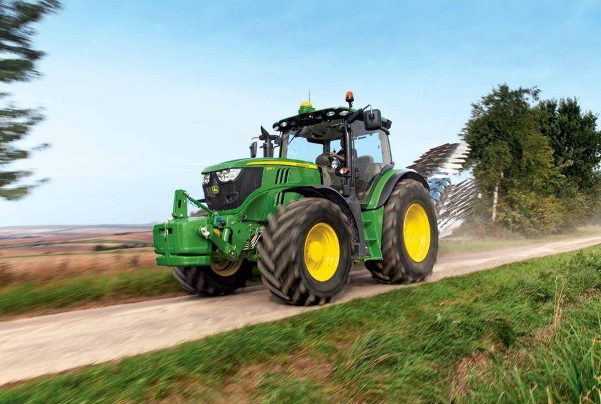 Стекло переднее трактор John Deere серия 6105R-6210R открывное 2711835 фото