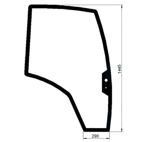 Двері праві скло трактор Claas/Renault серія Ergos 85 90 95 100 105 110 436 446 456 466 2107 фото