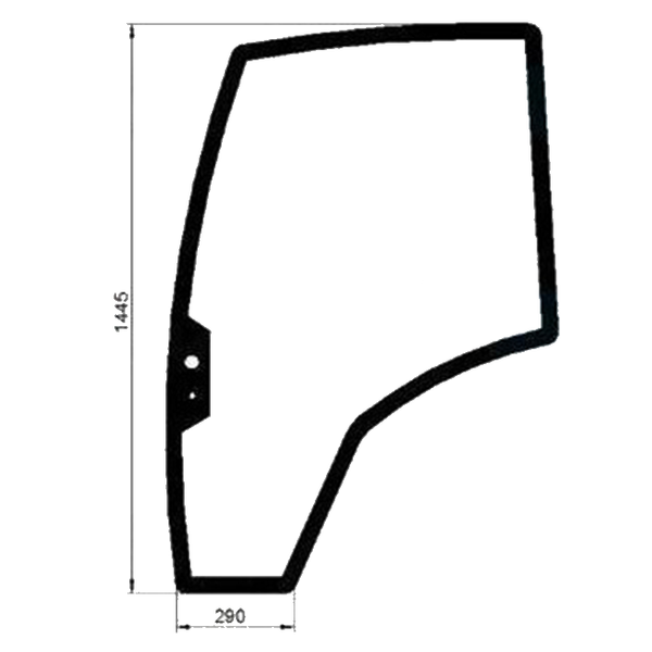 Двері ліві скло трактор Claas/Renault серія Cergos 330 335 340 345 350 355 2014 фото