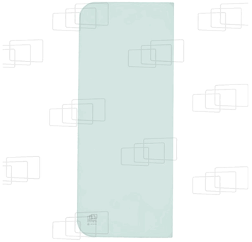 Скло дверне верхнє Фіксоване екскаватора Samsung SE130LC-3, SE130LCM-3, SE210LC-3 116600720 фото