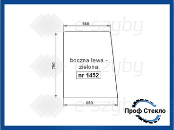 Скло Ford 8670 8770 8870 8970