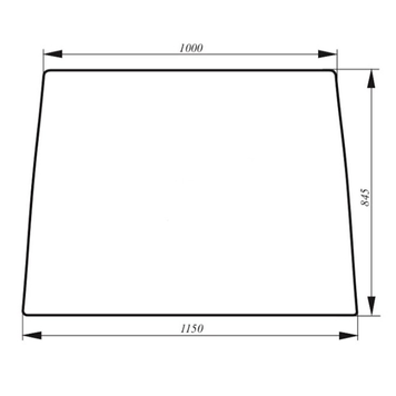 Скло переднє трактор New Holland T5030, T5040, T5050, T5060, T5070 1147 фото