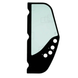 Стекло боковое левое Case TX 130-30 130-33 130-40 130-43 130-45 140-43 140-45 170-45 2223411 фото 1