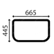 Скло верхнє трактор John Deere 7220, 7320, 7420, 7520, AL220911 2224807 фото 1
